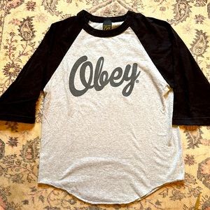 Obey T Shirt.  L